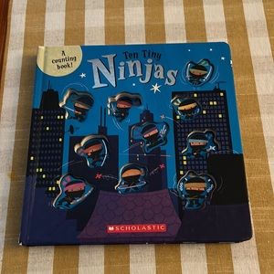 Ninja counting book